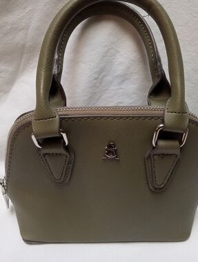 Steve Madden Logo Olive Green Women's Handbag